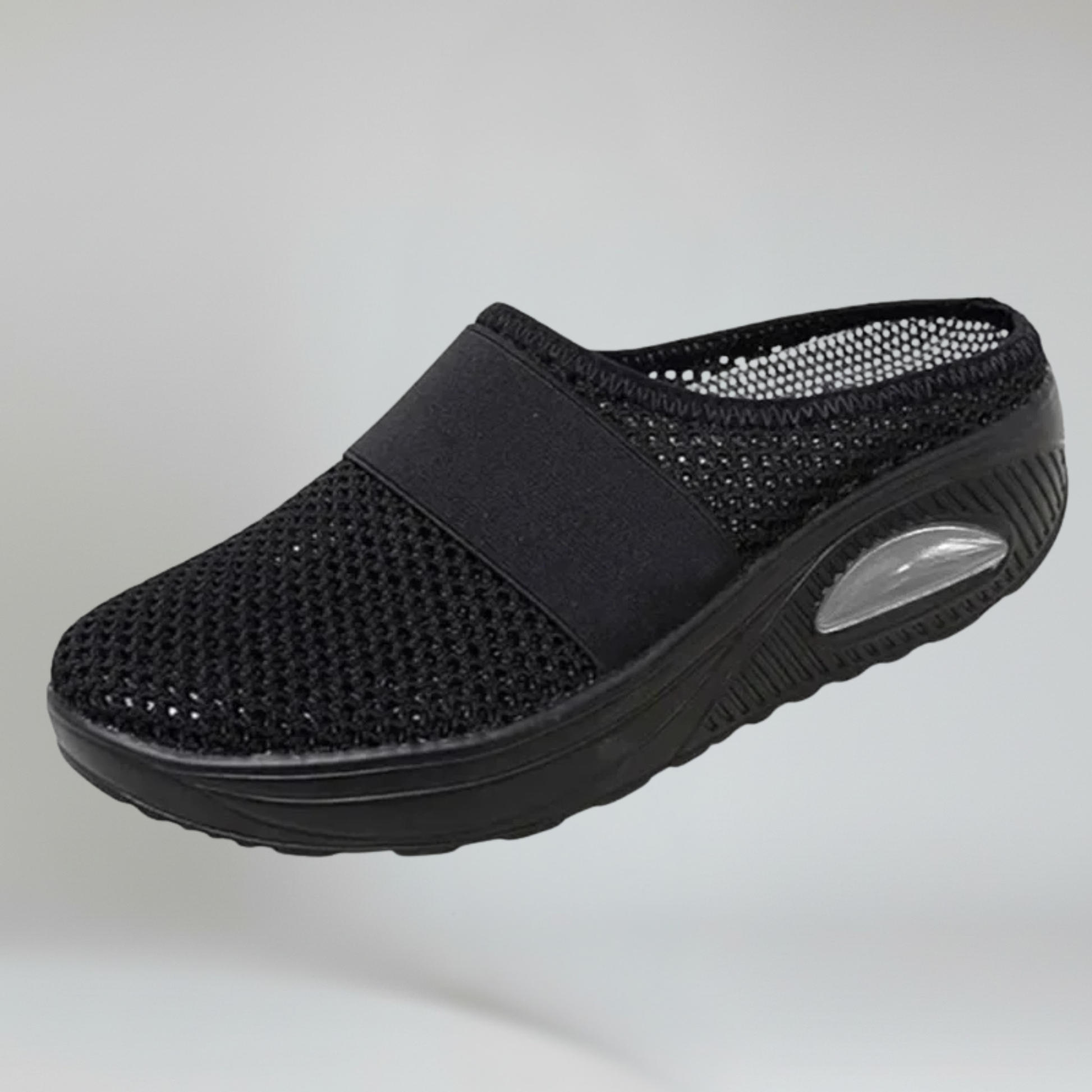 Comfortable Women's Slip On Sandals Breathable Mesh Mules - VibreMode