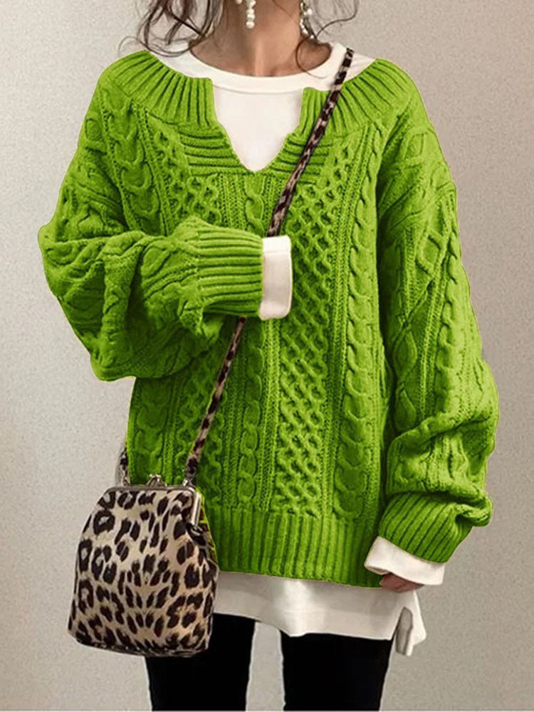 Classic Ladies Spring Knit Sweater