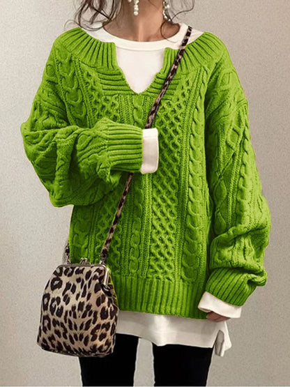 Classic Ladies Spring Knit Sweater