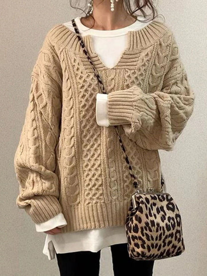 Classic Ladies Spring Knit Sweater