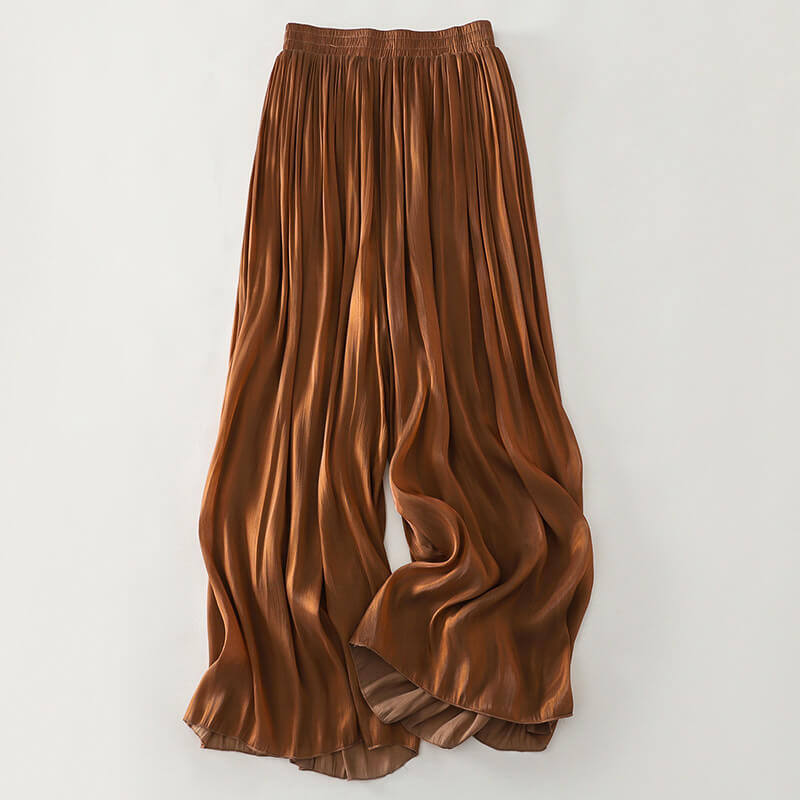 Elegant Soft Satin Trousers - VibreMode