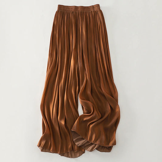 Elegant Soft Satin Trousers - VibreMode