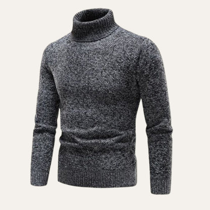 Highclere Men's Merino Turtleneck Sweater