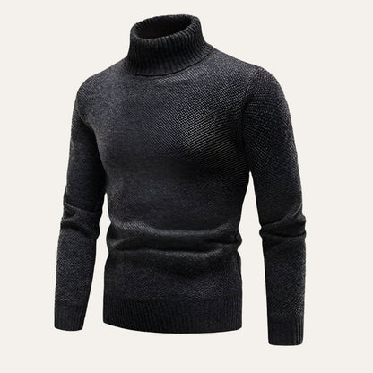 Highclere Men's Merino Turtleneck Sweater