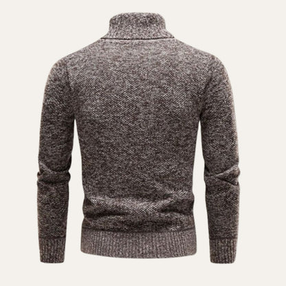 Highclere Men's Merino Turtleneck Sweater
