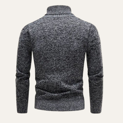 Highclere Men's Merino Turtleneck Sweater