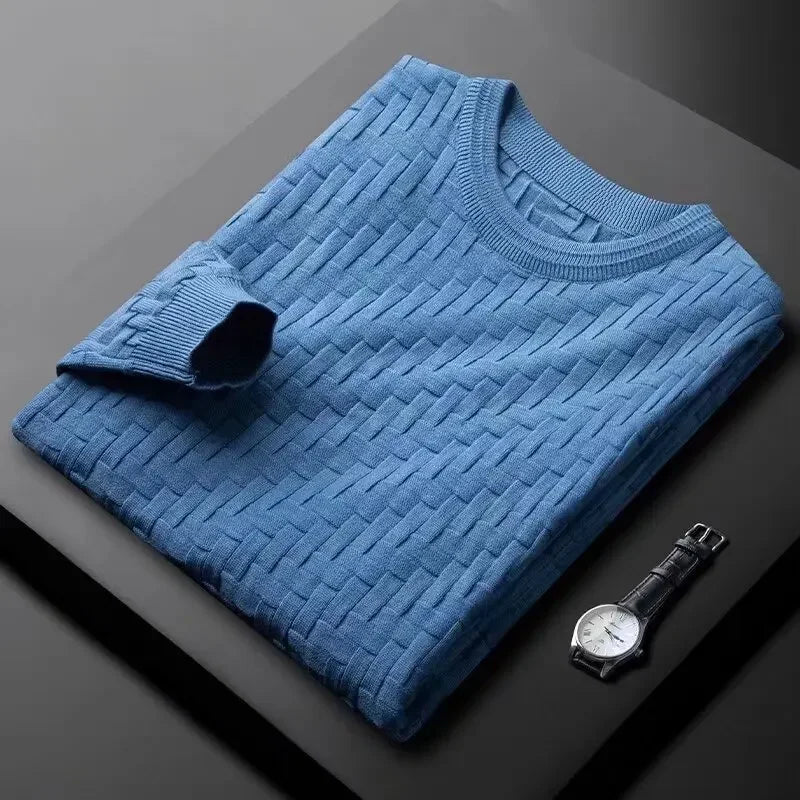 Marcus Men's Cotton Sweater - VibreMode