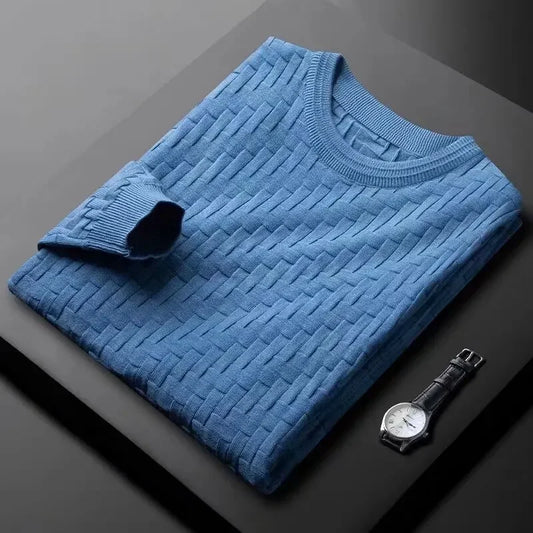 Marcus Men's Cotton Sweater - VibreMode