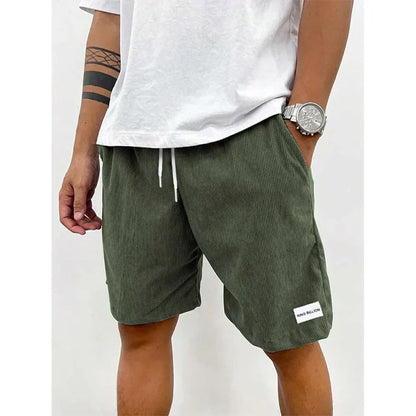 Casual Elastic Waist Shorts