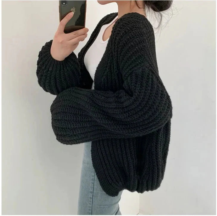 Women's Chunky Knit Cardigan