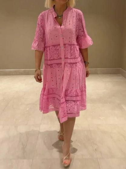 Elegant Floral Women's Dress
