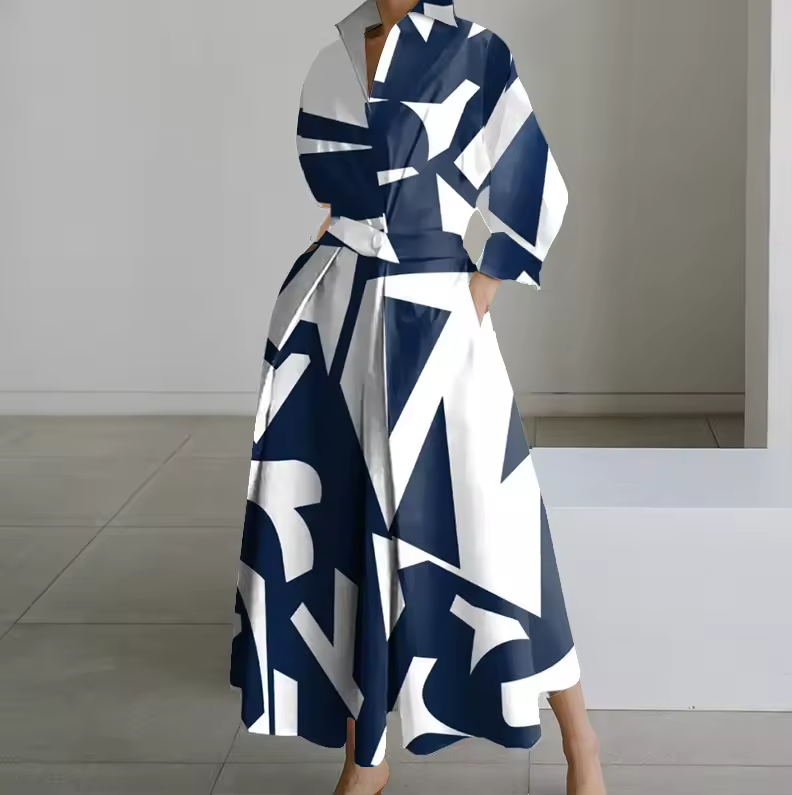 Classic Fit Waistline Shirt Dress