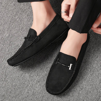 Luxurious Leather Slip On Shoes