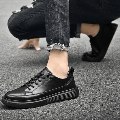 Men's Low- Sneakers Lace-Up Closure