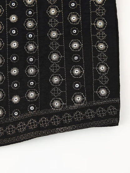 Glittery Embellished Festival Vest