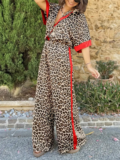 Comfortable Leopard Print Maxi Dress Outfit