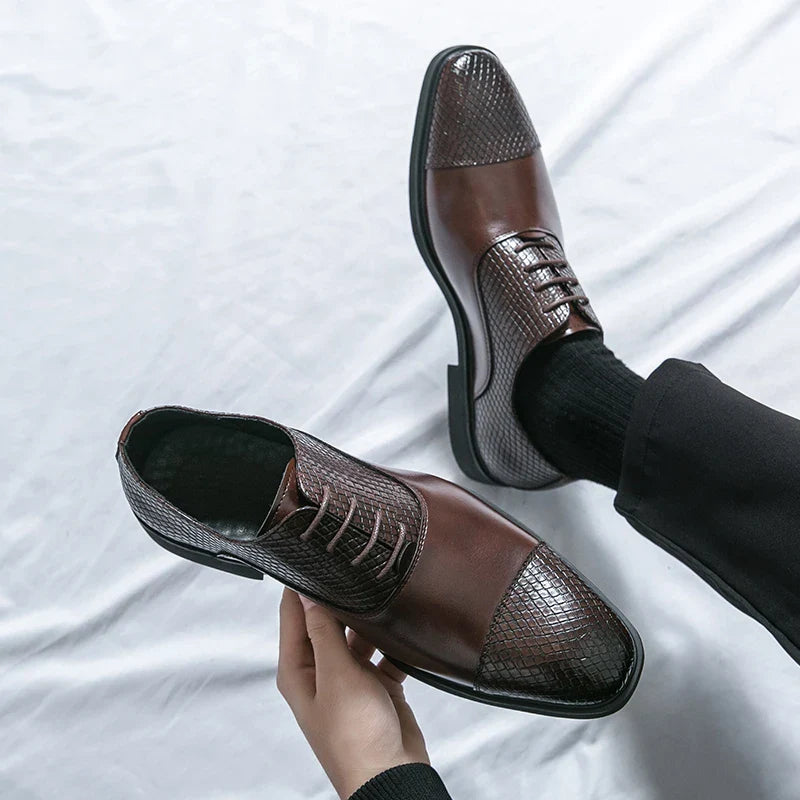 Authentic Luxury Leather Brogue Shoes