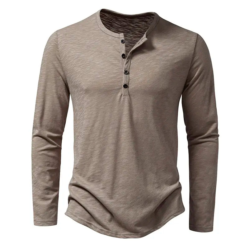 Women's Long Sleeve Henley Shirt
