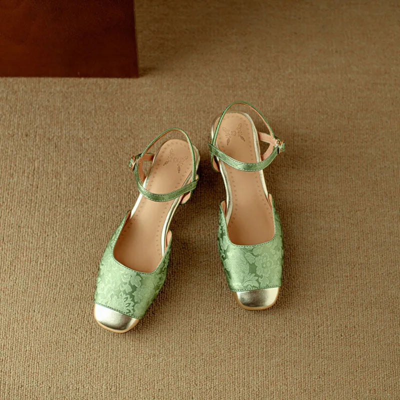 Elegant Low Heel Sandals