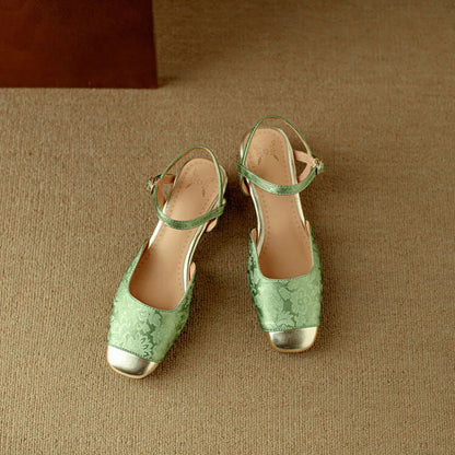 Elegant Low Heel Sandals