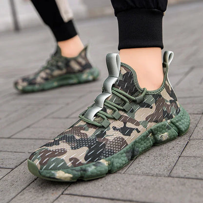 Army Green Camouflage Shoes