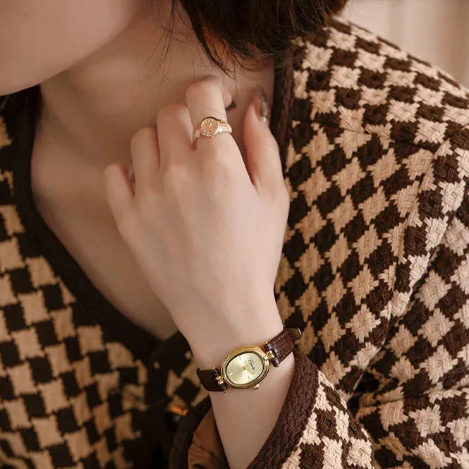 Stylish Genuine Leather Watch