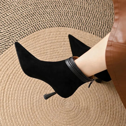Women's Pointed Toe Slim Fit Boots