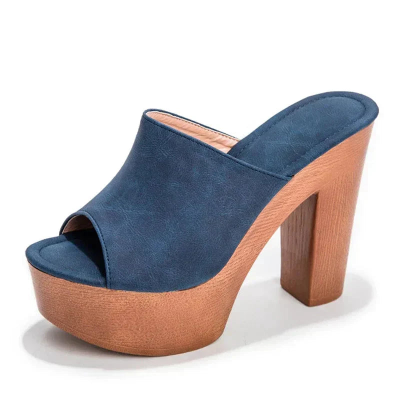 Ingrid Women's Flat Sandals Platform - VibreMode