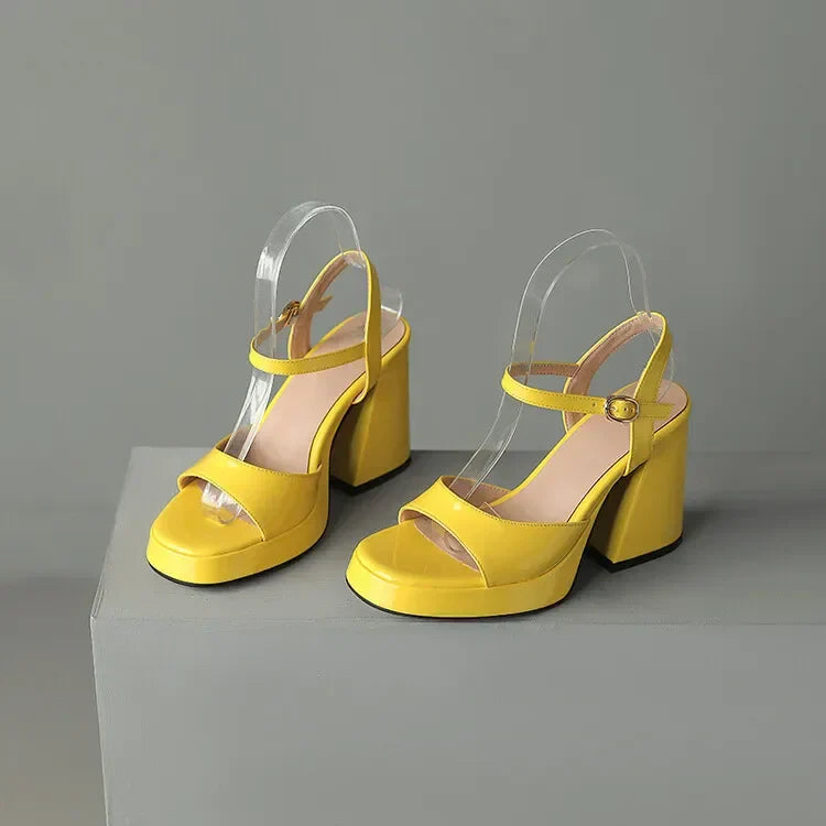 Shiny High Heel Shoes