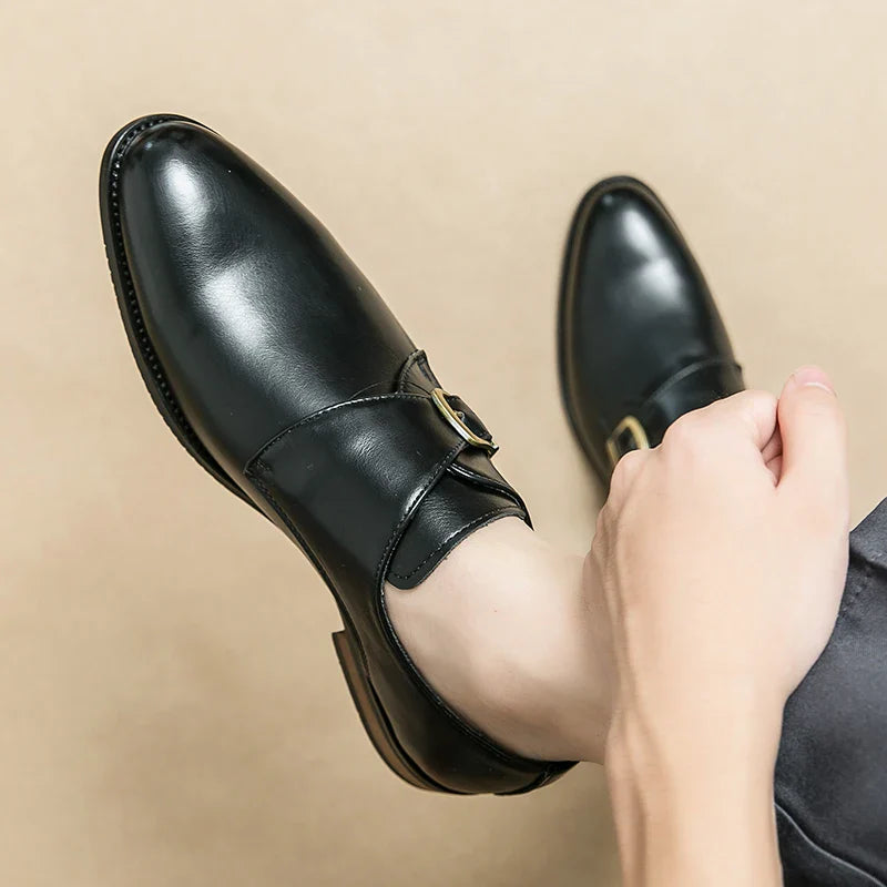 Genuine Brown Leather Shoes
