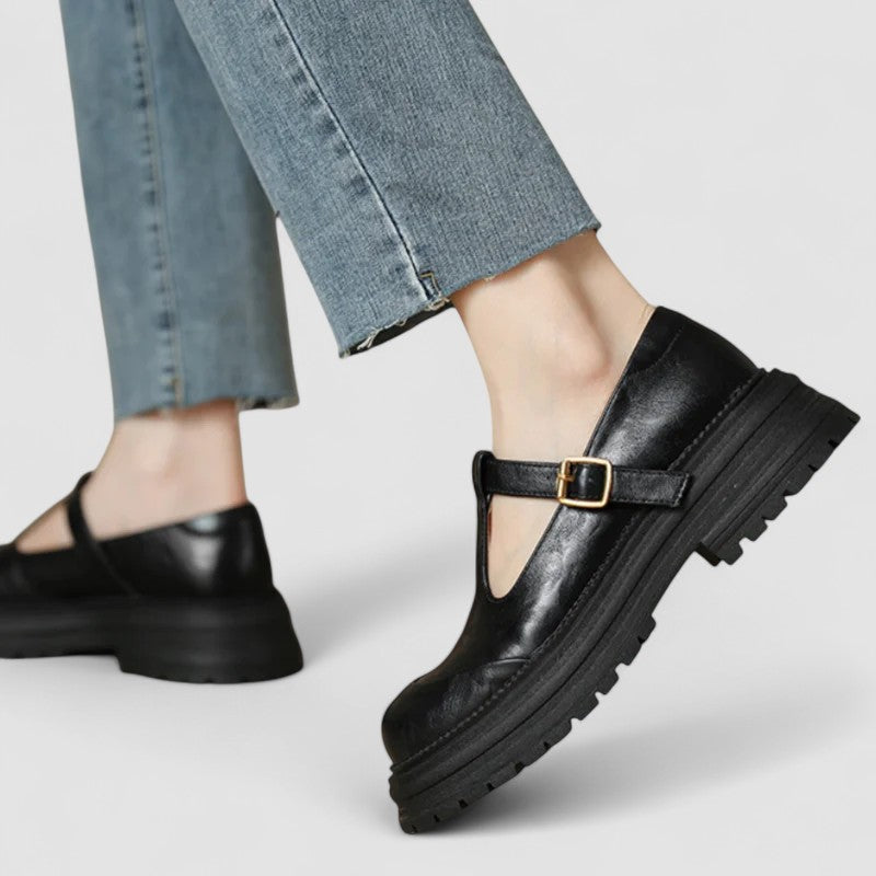 Warm Comfortable Womens Mary Jane Boots