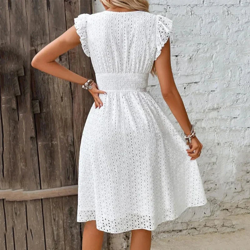 Women's Floral V-Neck Sundress