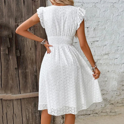 Women's Floral V-Neck Sundress