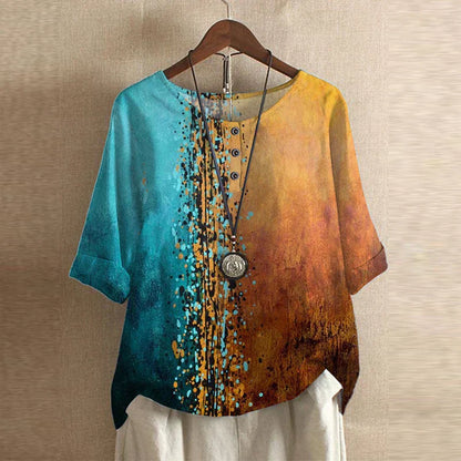 Vintage Style Women's Blouse