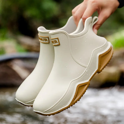 Waterproof Women's Outdoor Slip On Ankle Boots - VibreMode