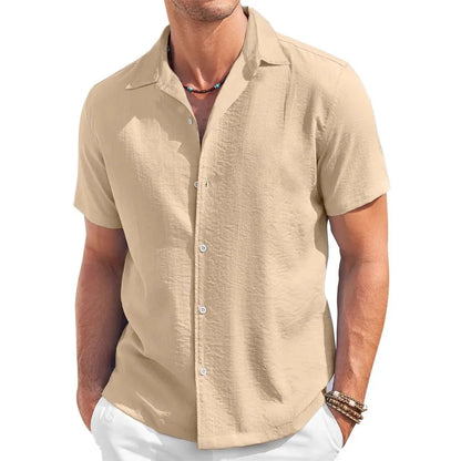 Men's Half Sleeve Cotton Shirt