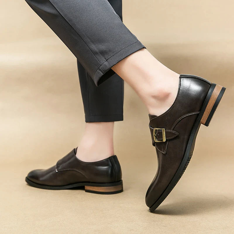 Genuine Brown Leather Shoes