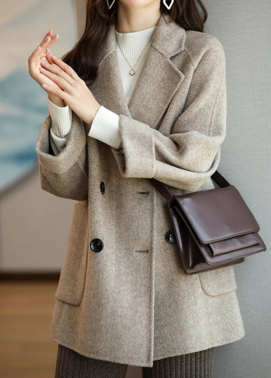 Classic Women's Long Coat