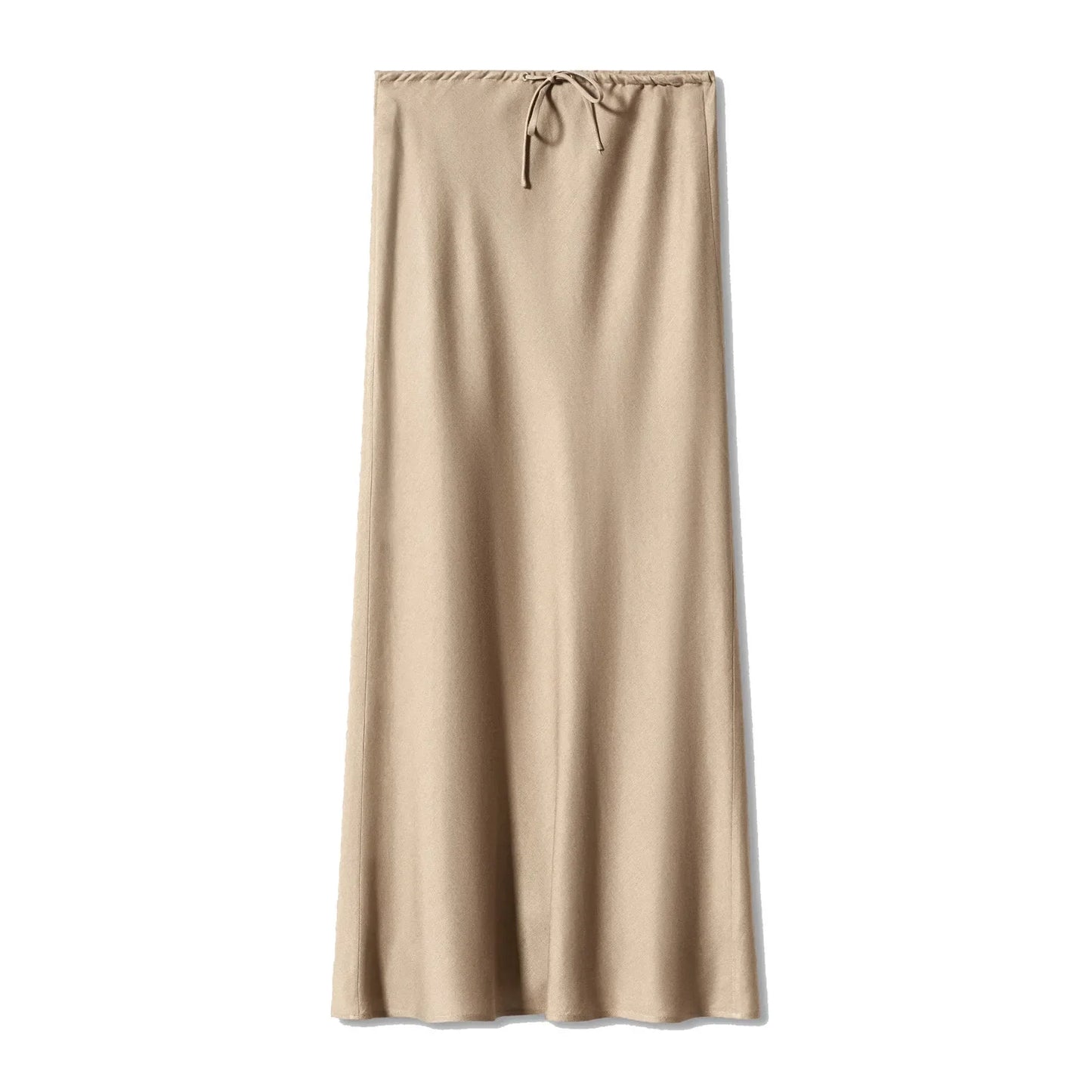 Women's Satin Maxi Skirt