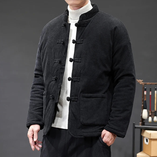 Rugged Textured Cotton Jacket