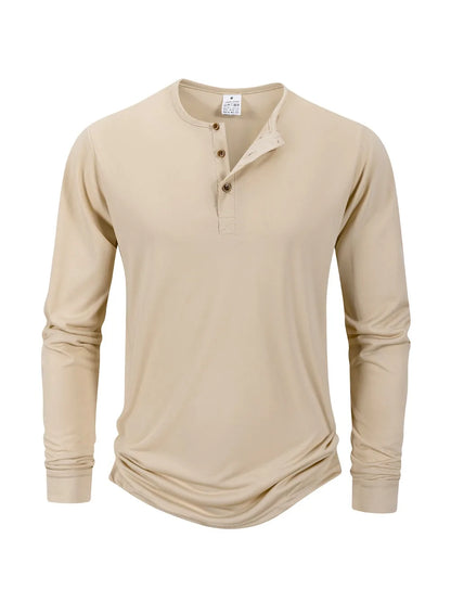 Lusso Men's Long Sleeve Dress Shirt