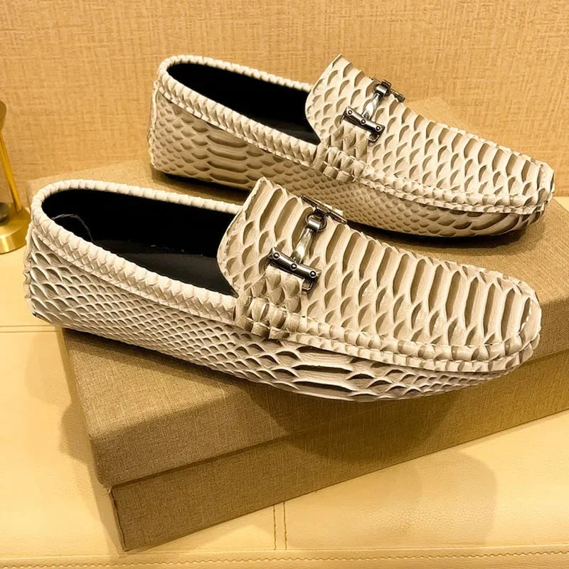 Classic Genuine Leather Slip Ons
