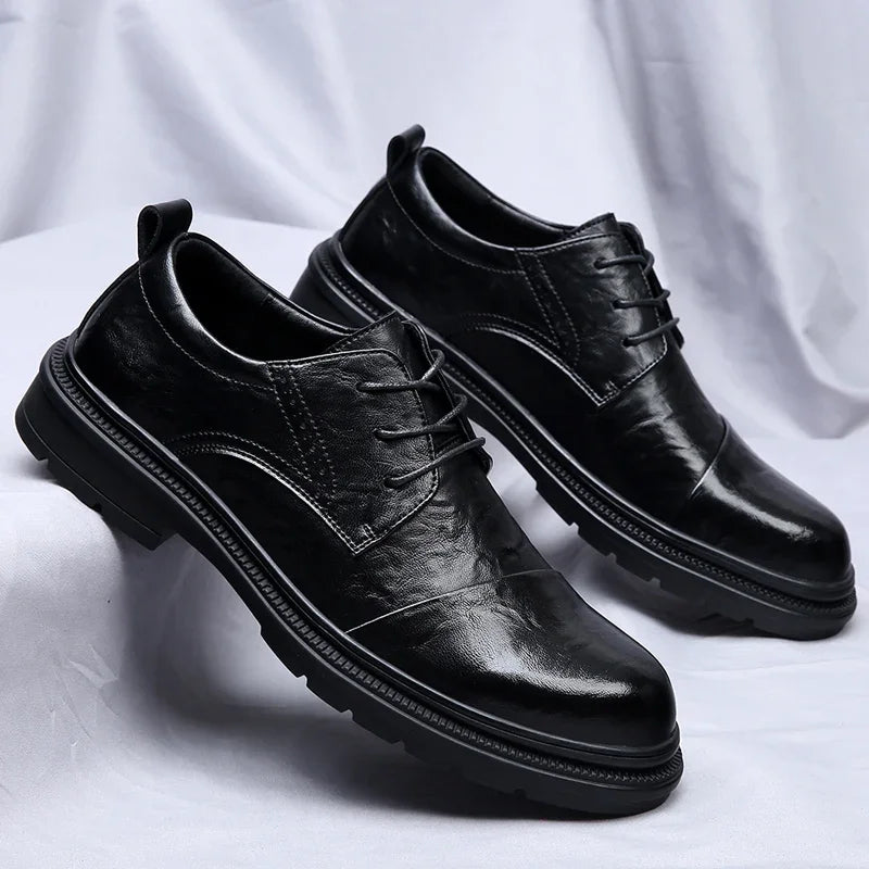 Authentic Real Leather Men's Shoe