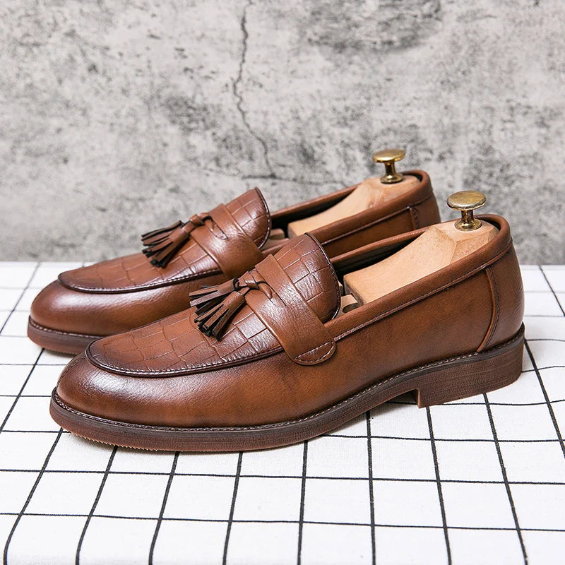 Comfortable Slip On Leather Shoes