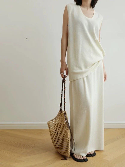 Solana Women's Straw Beach Tote Bag Natural