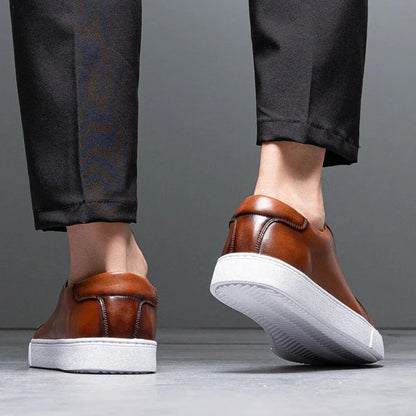 Authentic Real Leather Running Shoe