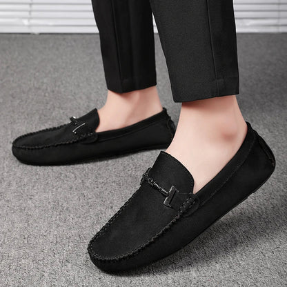 Luxurious Leather Slip On Shoes