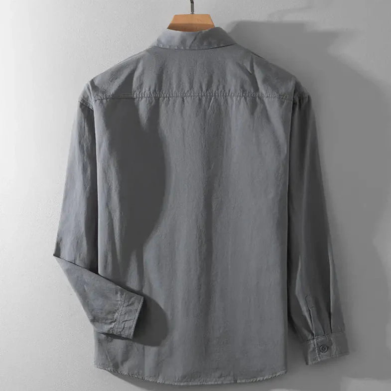 Pure Cotton Casual Button Down Shirt