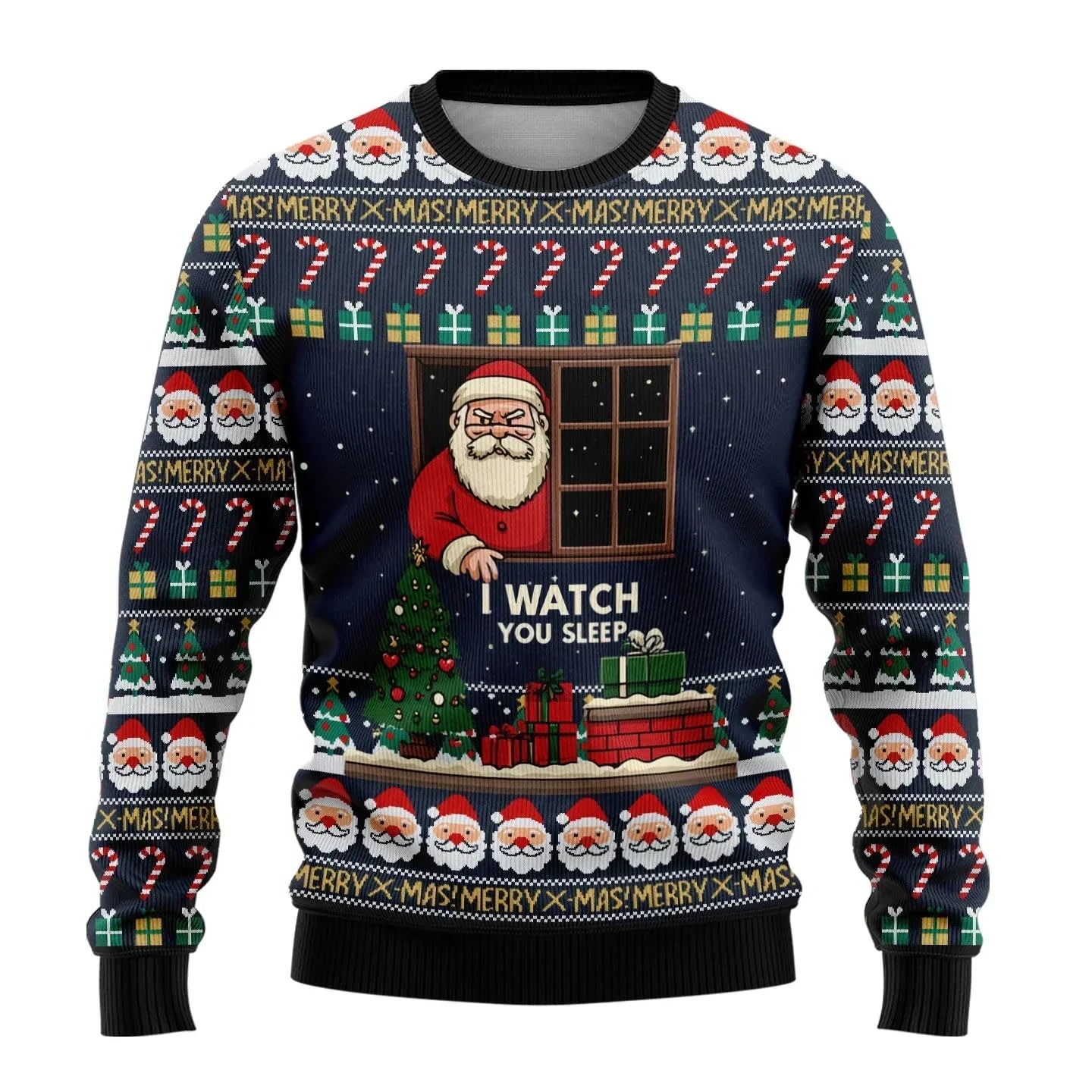 Men's Casual Graphic Spring Sweater