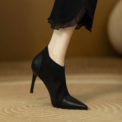 Luxury Genuine Leather High Heels
